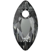 Pendentif Swarovski Marquise Cut 6437 9x4.5 mm - Crystal Silver Night x1
