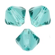 Toupies en cristal Swarovski 5328 4 mm - ReCreated Caribbean Green x50