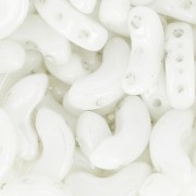 Arcos® par Puca® 5x10 mm Chalkwhite Ceramic Look x10g