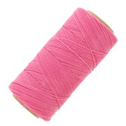 Bobine de fil ciré Linhasita pour micro macramé 1 mm - Pink (915) x168m