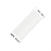 Fil à broder pour broderie perlée de Lunéville Soie surfine Blanc (101) x100m