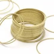 Anneau de montage et tissage rond 50 mm - Argenté x1