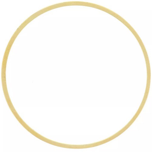 Anneau de montage et tissage rond 40 mm - Doré x1