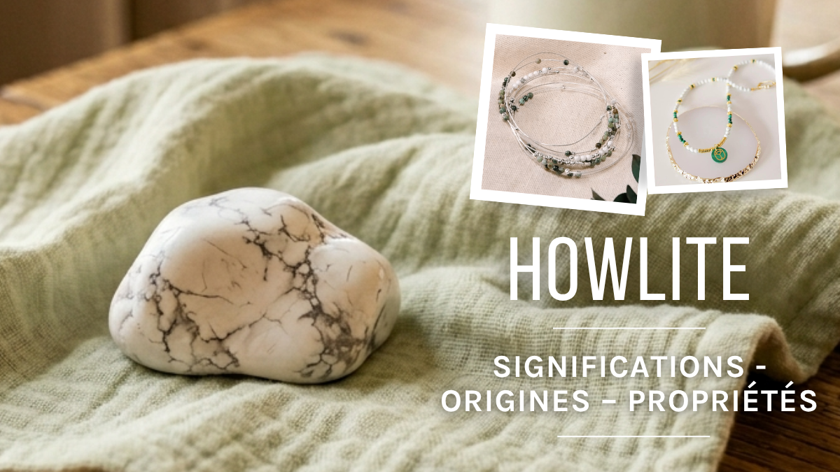 L'Howlite : signification, origines et vertus L'Howlite : signification, origines et vertus