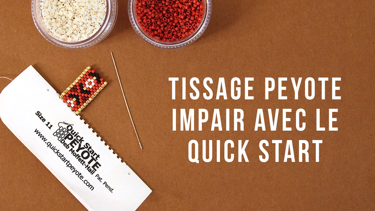 Comment commencer un tissage Peyote Impair avec un Quick Start Peyote ? Comment commencer un tissage Peyote Impair avec un Quick Start Peyote ?