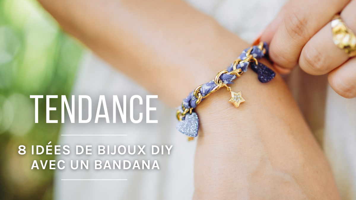 8 idées de bijoux DIY avec un bandana 8 idées de bijoux DIY avec un bandana