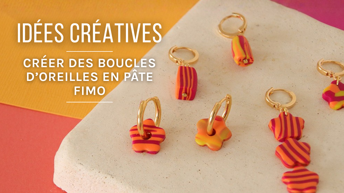 8 idées de boucles d'oreilles DIY en pâte Fimo 8 idées de boucles d'oreilles DIY en pâte Fimo