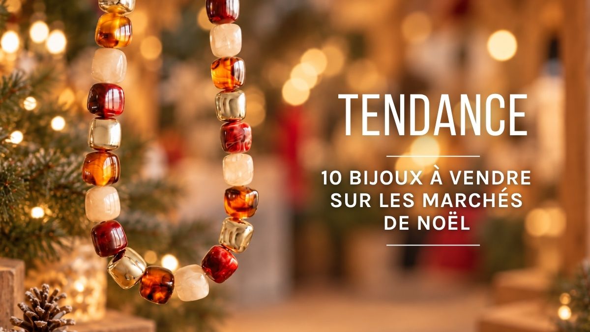 10 bijoux tendance à vendre sur un marché de Noël 10 bijoux tendance à vendre sur un marché de Noël