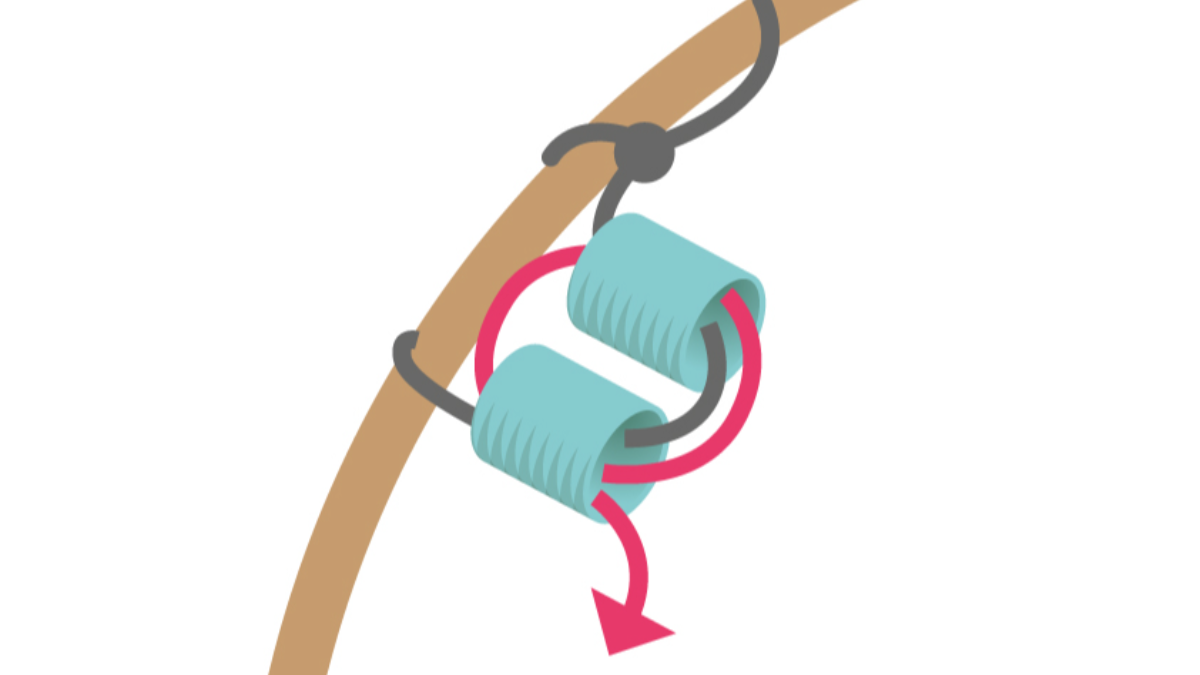 Boucles d'oreilles rondes en perles de rocailles turquoise tissage Brick Stitch : Etape 3 Boucles d'oreilles rondes en perles de rocailles turquoise tissage Brick Stitch : Etape 3