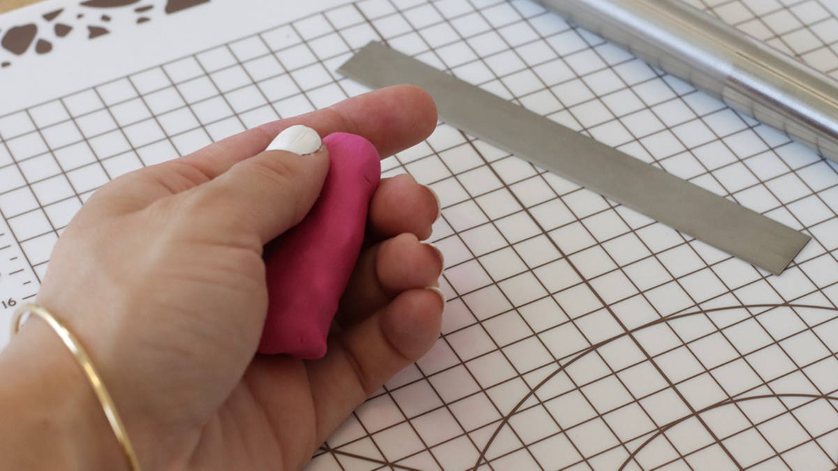 Boucles d'oreilles en pâte fimo pour débutant : Etape 2 Boucles d'oreilles en pâte fimo pour débutant : Etape 2