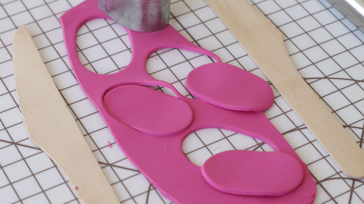 Boucles d'oreilles en pâte fimo pour débutant : Etape 4 Boucles d'oreilles en pâte fimo pour débutant : Etape 4