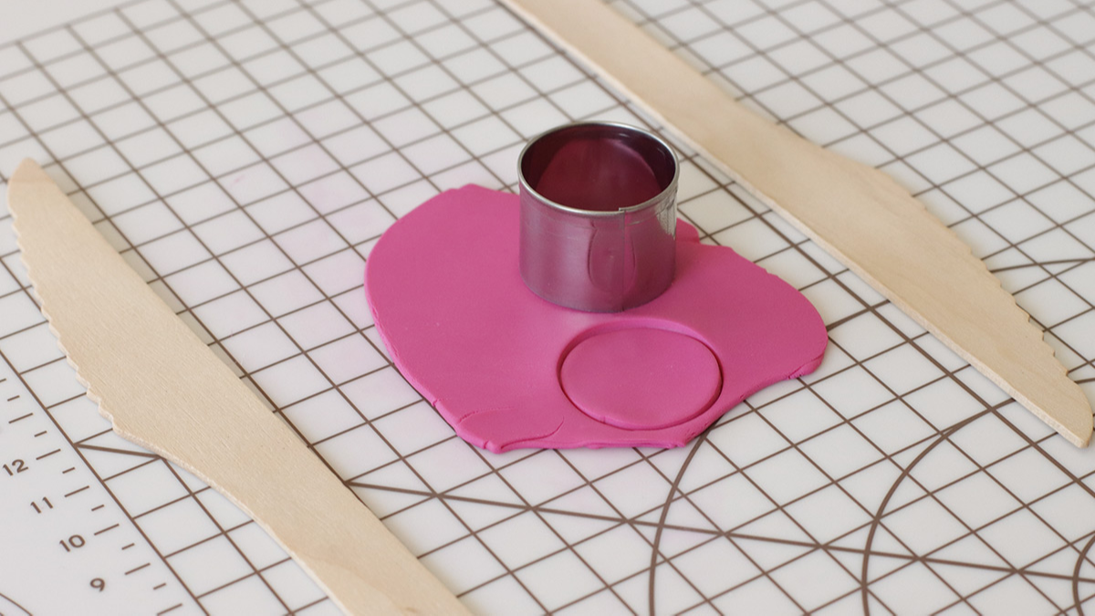 Boucles d'oreilles en pâte fimo pour débutant : Etape 6 Boucles d'oreilles en pâte fimo pour débutant : Etape 6