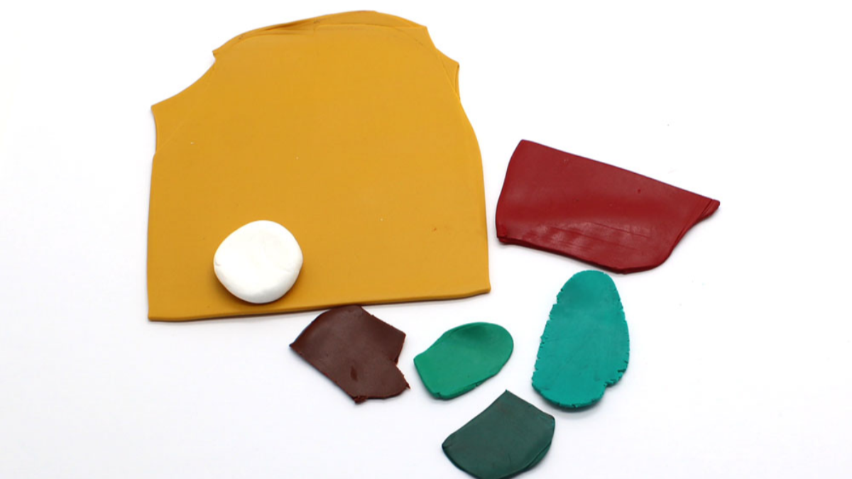 Boucles d'oreilles polymère plaque de texture fleurs : Etape 2 Boucles d'oreilles polymère plaque de texture fleurs : Etape 2