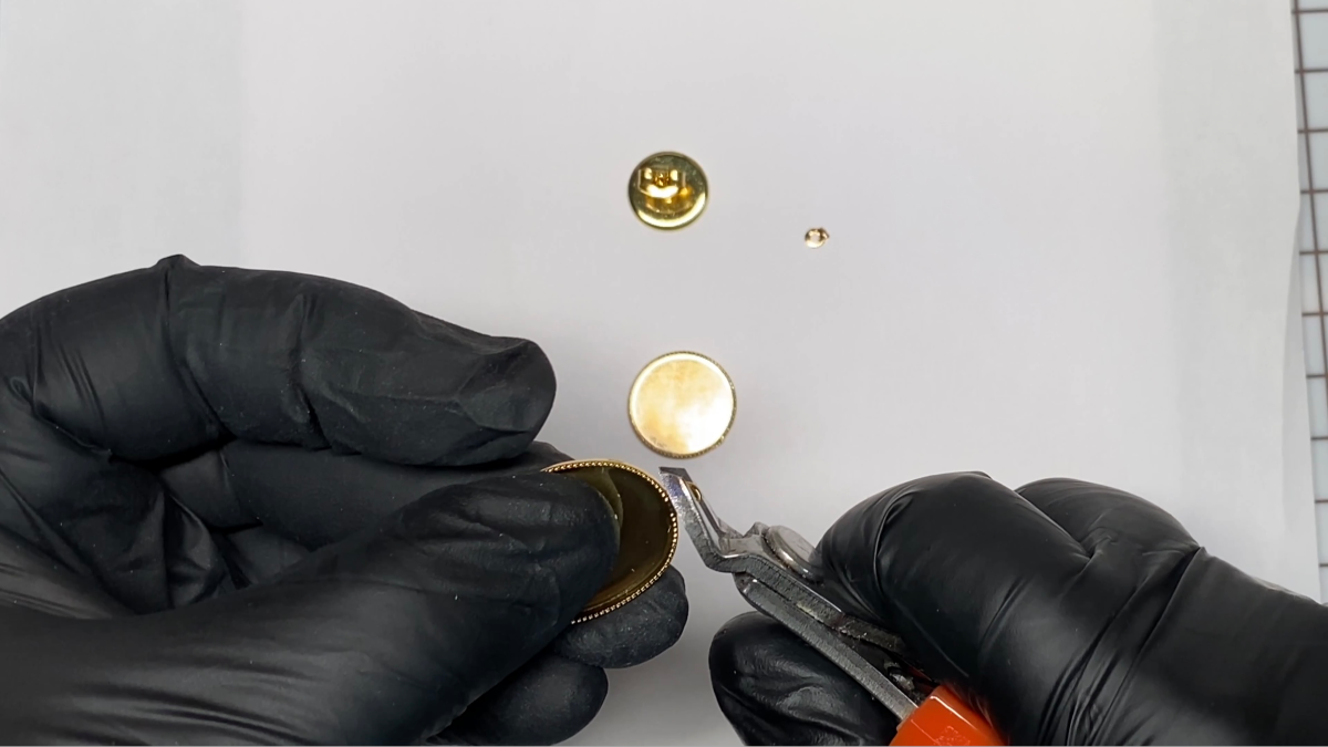 Boucles d'oreilles pendantes en polymère, encre et résine UV : Etape 1 Boucles d'oreilles pendantes en polymère, encre et résine UV : Etape 1