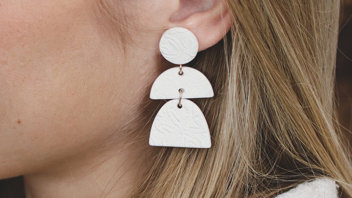 Schéma Boucles d'Oreilles Pâte Fimo inspiration Hygge Schéma Boucles d'Oreilles Pâte Fimo inspiration Hygge