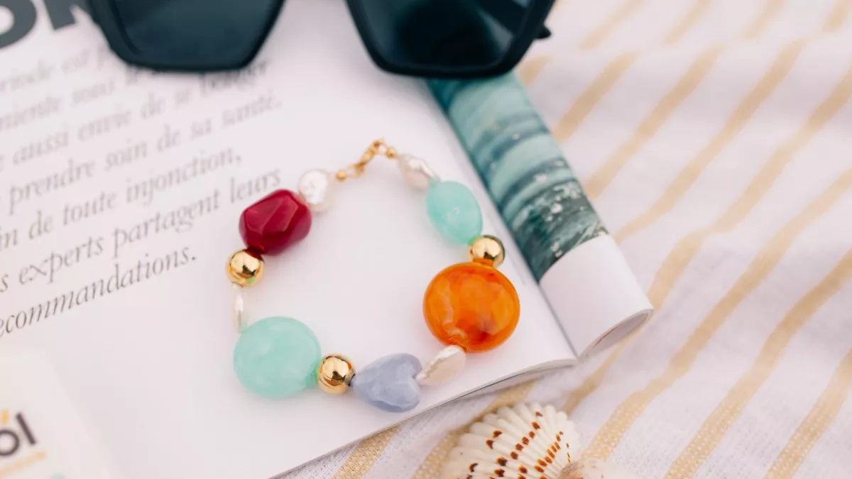 Bracelet mix de perles vintage Bracelet mix de perles vintage