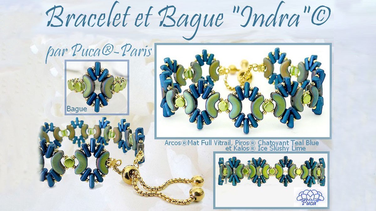 Bracelet et bague Indra par Puca® Bracelet et bague Indra par Puca®