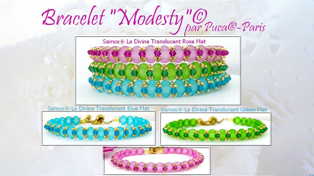 Bracelet Modesty avec Samos® par Puca® Bracelet Modesty avec Samos® par Puca®