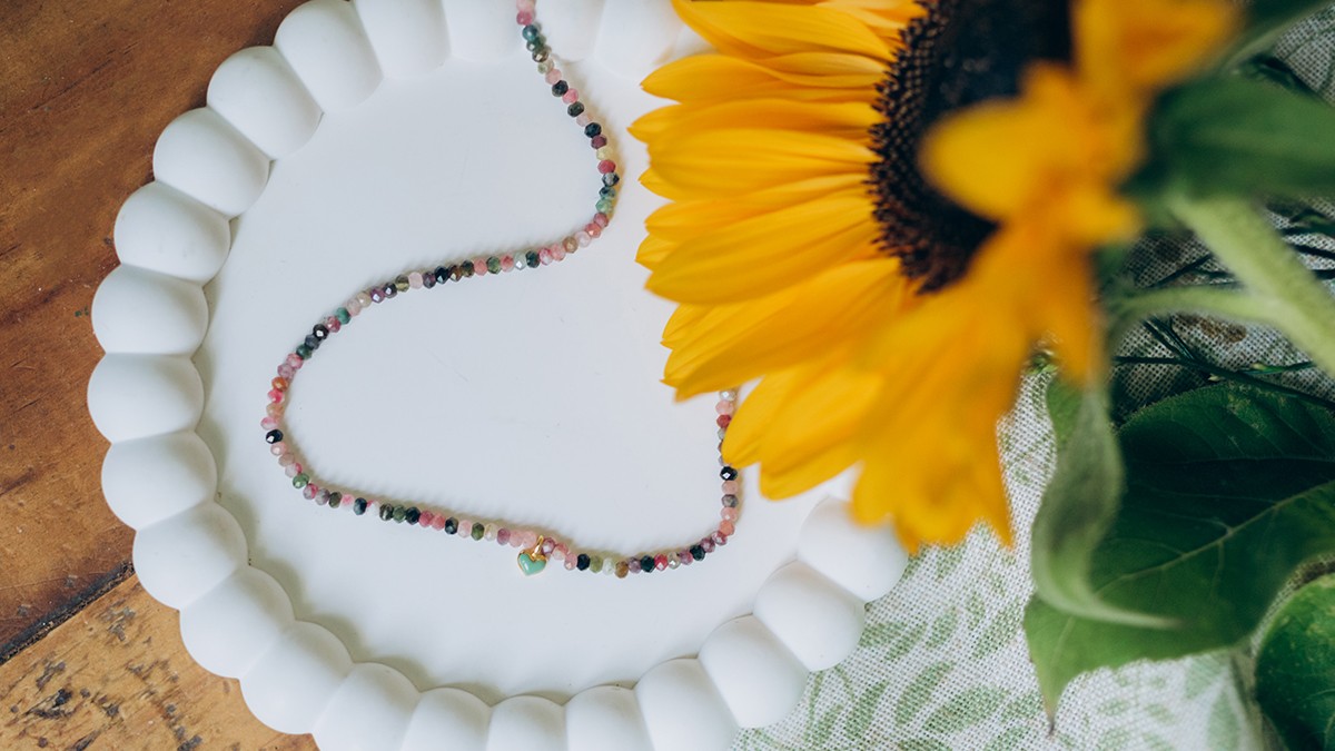 Tuto collier pierres naturelles et breloque coeur Tuto collier pierres naturelles et breloque coeur