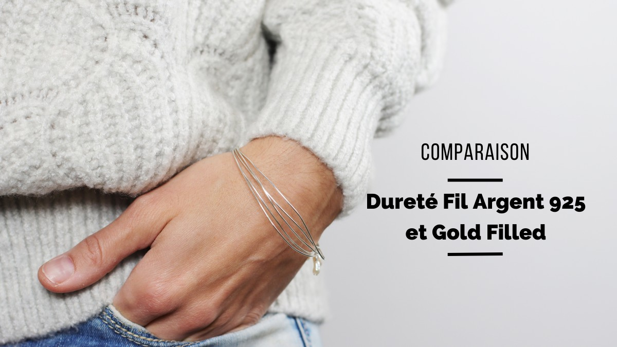 Comparaison de la dureté des fils argent 925 et Gold Filled Comparaison de la dureté des fils argent 925 et Gold Filled
