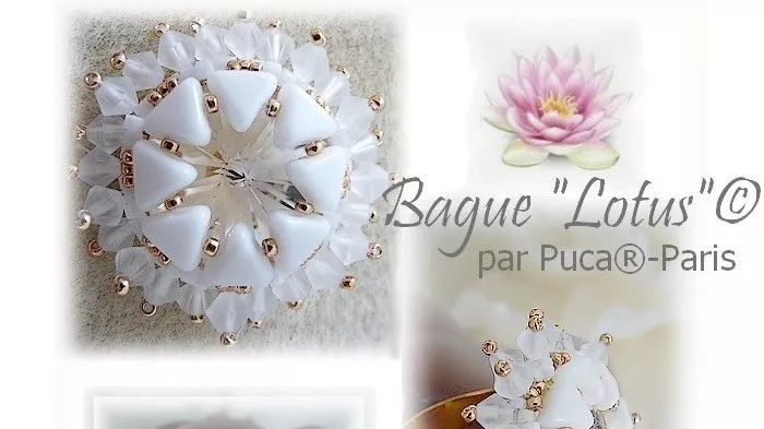 Bague Lotus par Puca® Bague Lotus par Puca®