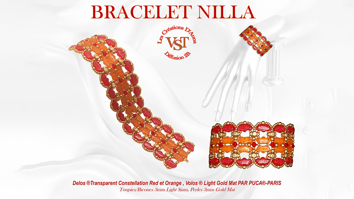 Bracelet Nilla par Les créations d'Anna® Bracelet Nilla par Les créations d'Anna®