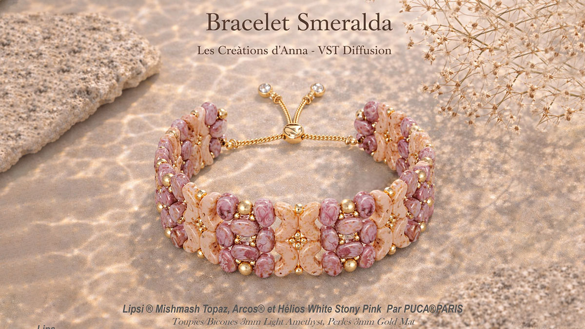 Bracelet Smeralda par Les créations d'Anna® Bracelet Smeralda par Les créations d'Anna®