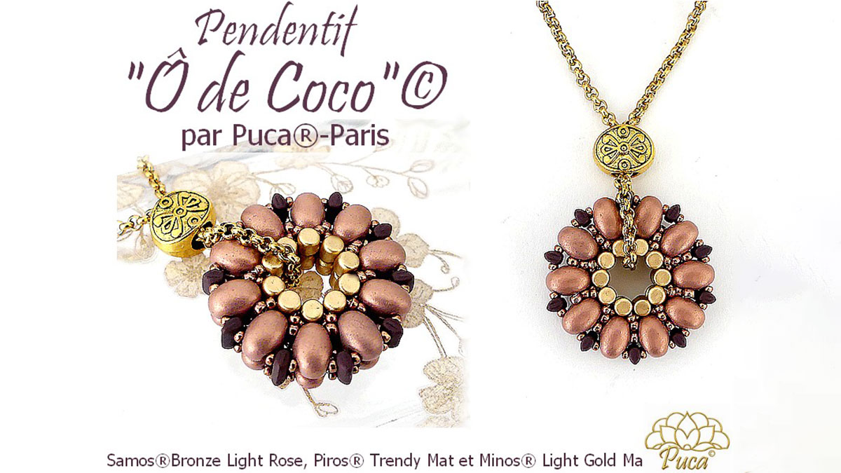 Pendentif Ô de Coco par Puca® Pendentif Ô de Coco par Puca®
