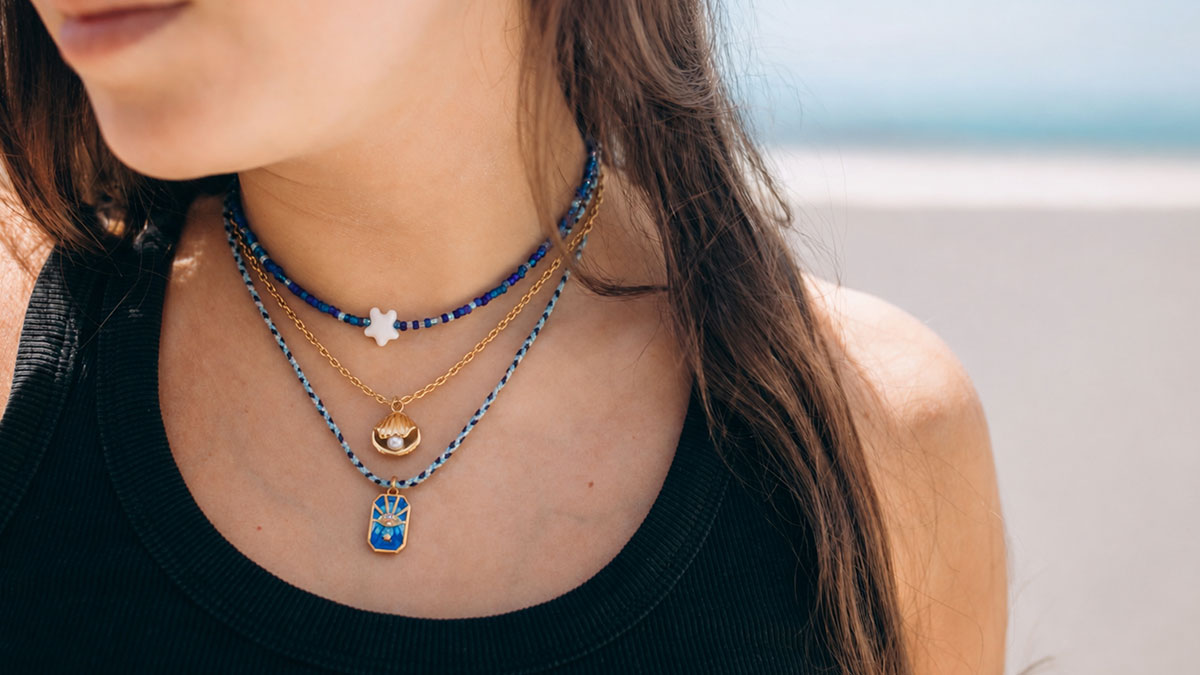 Stacking collier pour l'été Stacking collier pour l'été
